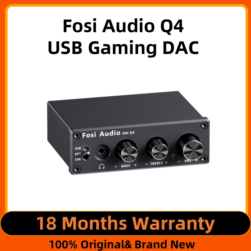 Desk Setup Speakers - Fosi audio q4 mini estéreo usb