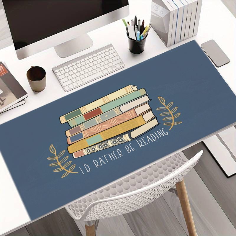Desk Setup Ergonomics - Mouse Pad Grande de Marca com
