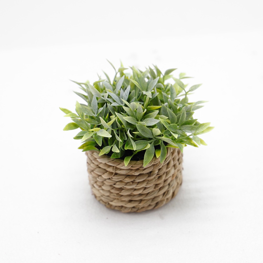 Plant Pot Small Desk - Pequena Planta Artificial Realista em Vaso