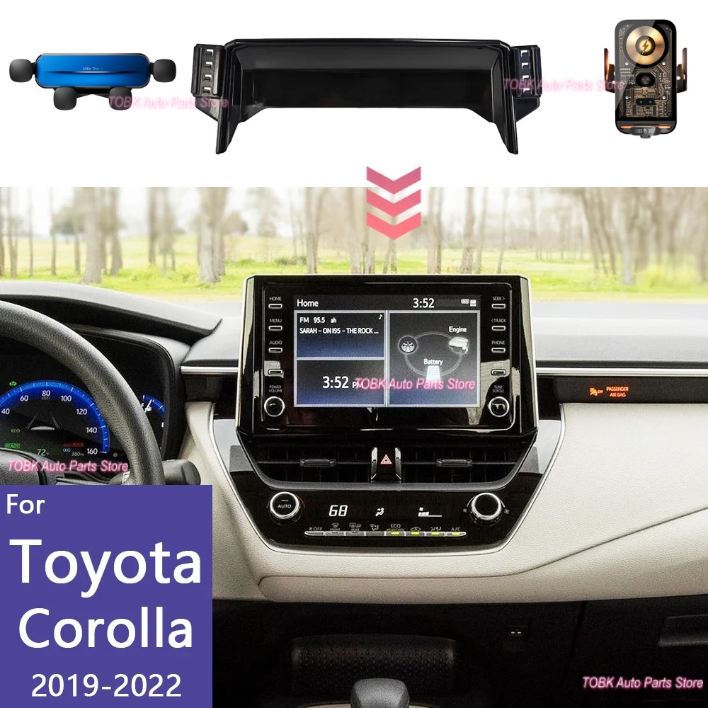 Dual Phone Holder - Para toyota corolla e210 2019 2020