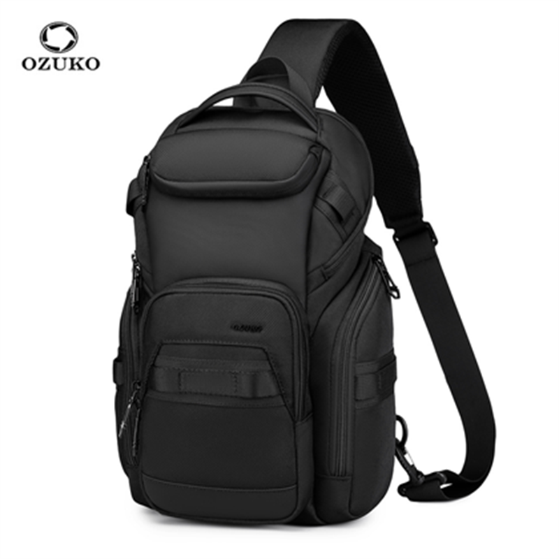 Dual Phone Holder - Ozuko bolsa de peito masculina negócios