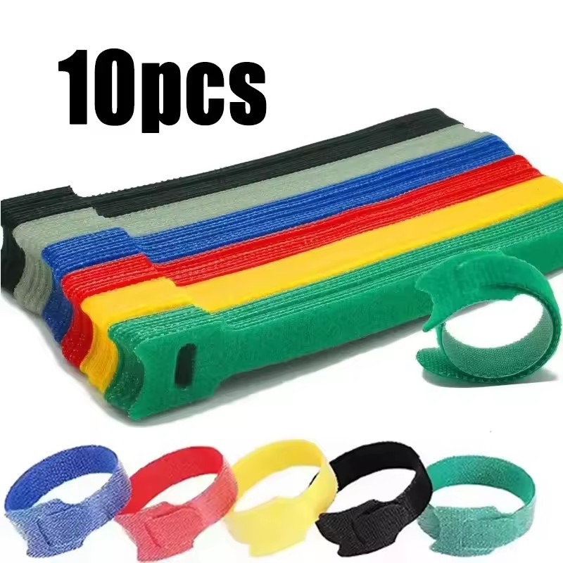 Desk Setup Cable Management - 10-50 Peças de Fitas de Fixação