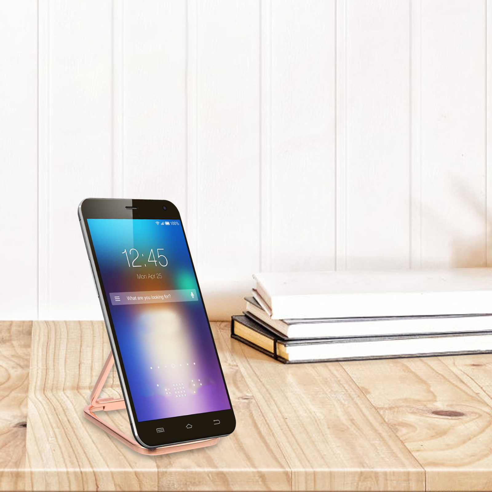 Dual Phone Holder - Suporte de Telefone Dobrável com Anel,