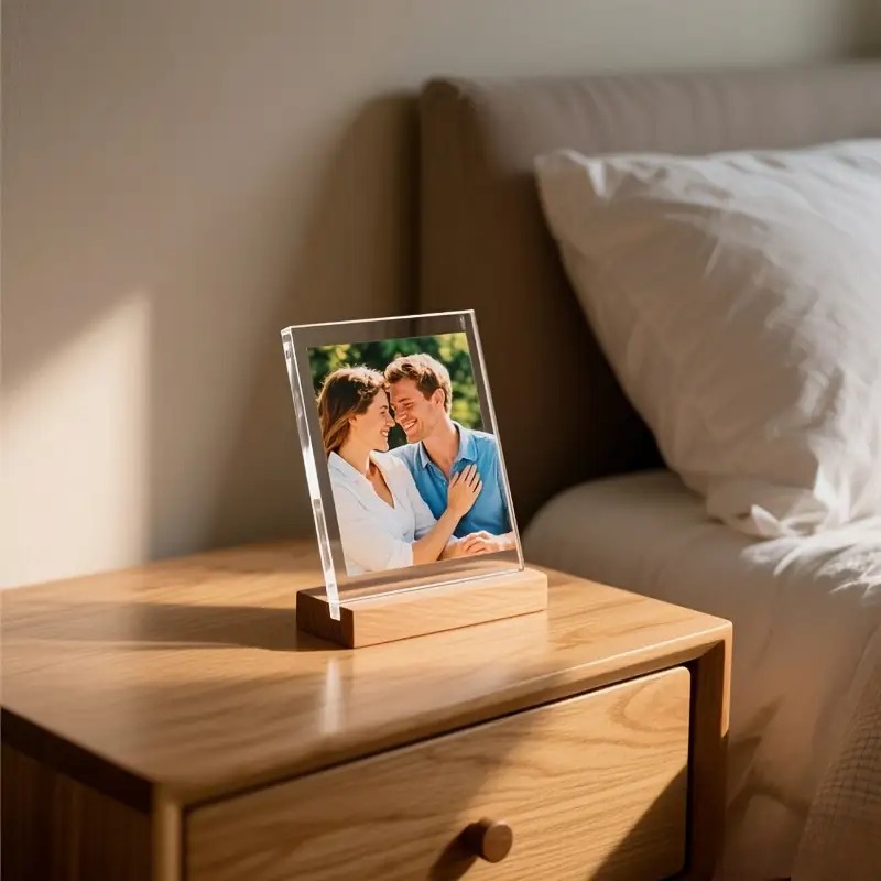 Desk Setup Room - Acrílico Personalizado com Foto para Todas