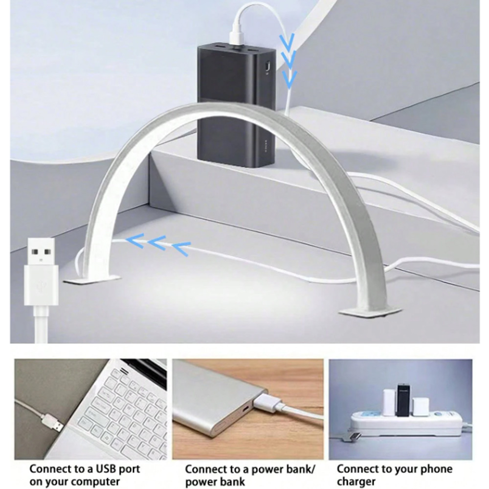 Desk Setup Lighting - Luminária de Mesa LED USB 5V
