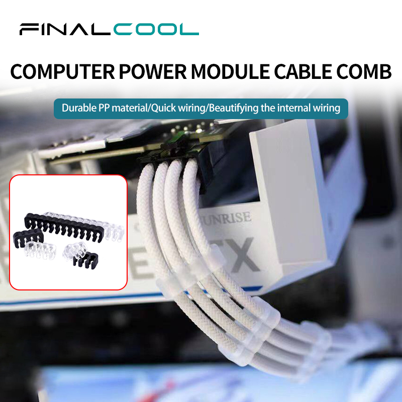 Desk Setup Cable Management - Organizador de Cabos FinalCool LXQ-36 24Pin