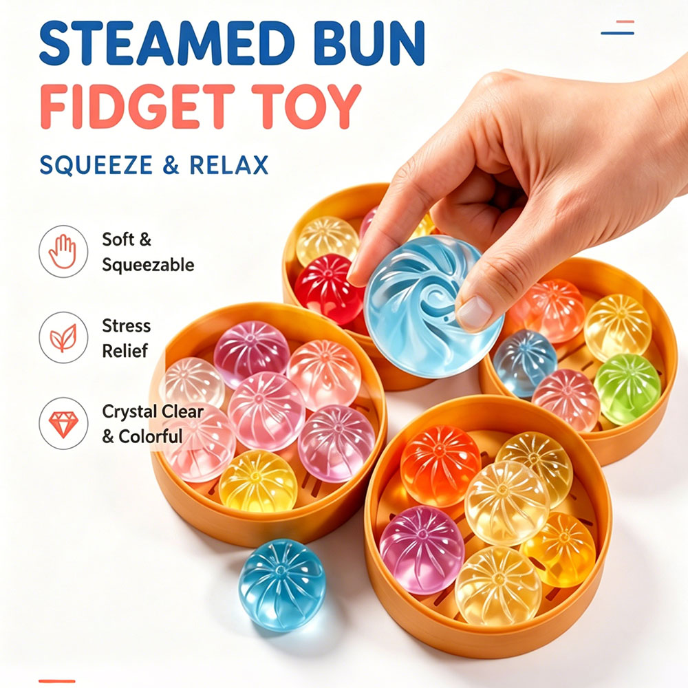 Desk Setup Room - Kawaii 5 Peças Squishy de Cristal