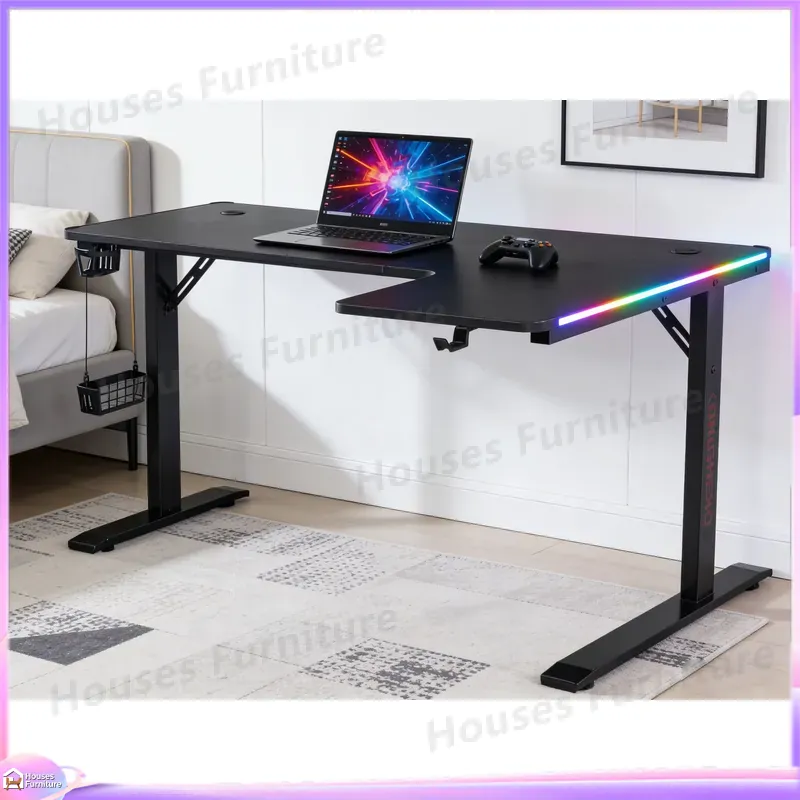 Desk Setup Home Office - Mesa de Jogos Grande de 160cm