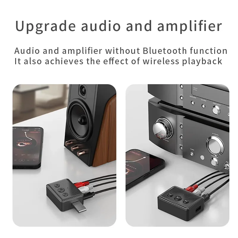 Usb bluetooth 5.4 adaptador re - Desk Setup Speakers avaliação e preço