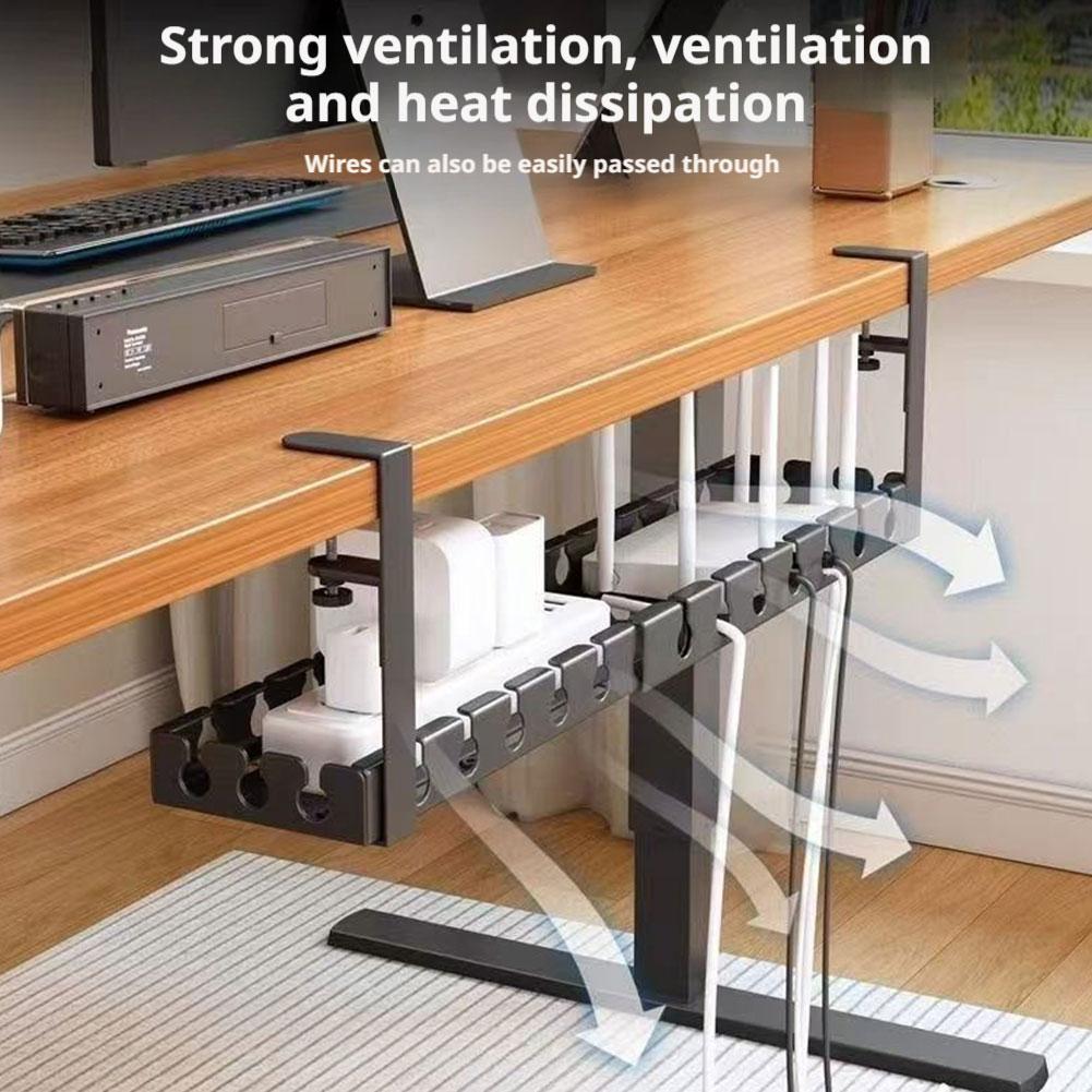 Extensível sob a mesa gerencia - Desk Setup Cable Management avaliação e preço