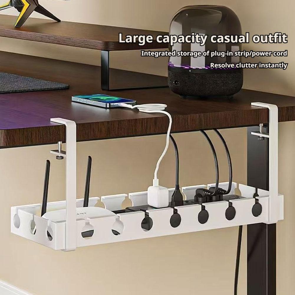 Extensível sob a mesa gerencia - Desk Setup Cable Management avaliação e preço