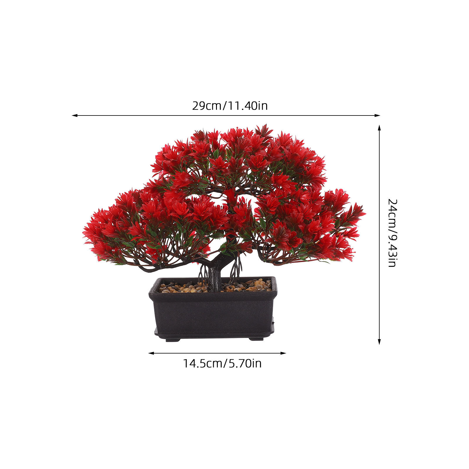 Árvore Bonsai Artificial de Pl - Plant Pot Small Desk avaliação e preço