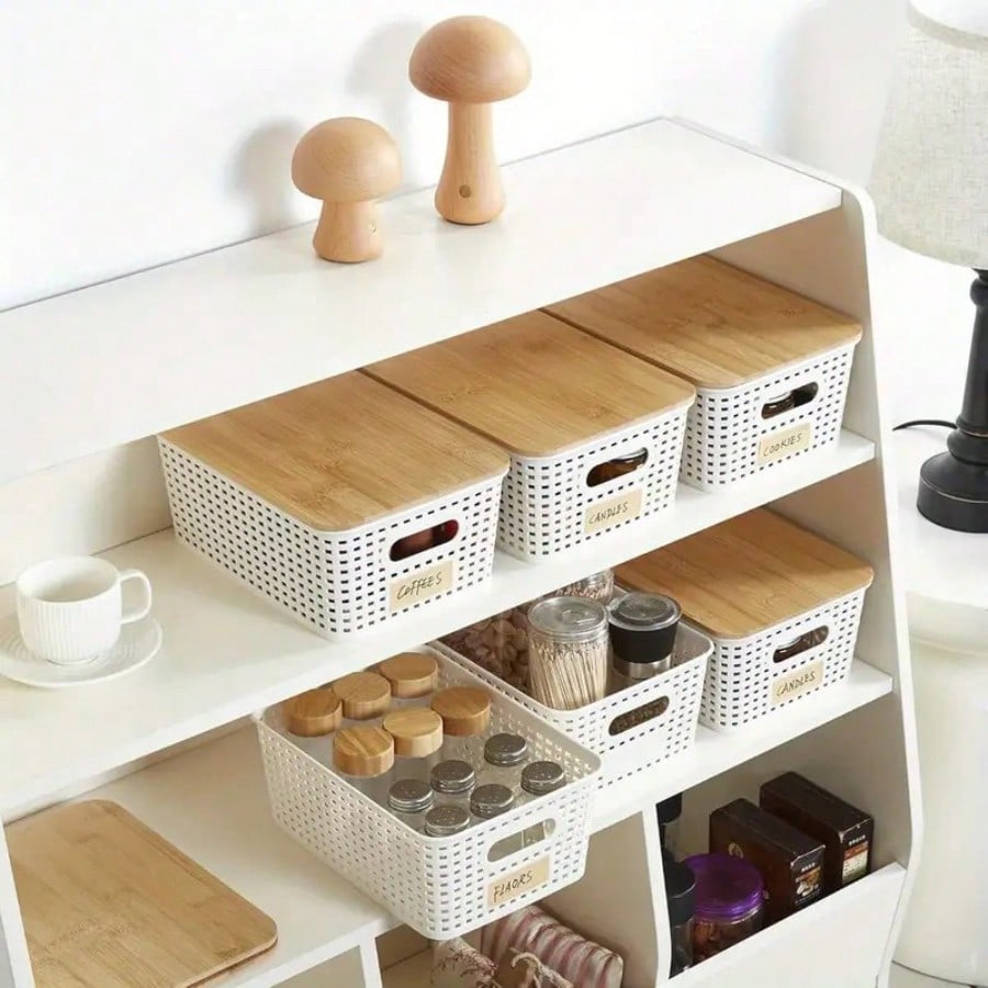 Conjunto de 6 Caixas de Armaze - Drawer Organizer Bamboo avaliação e preço