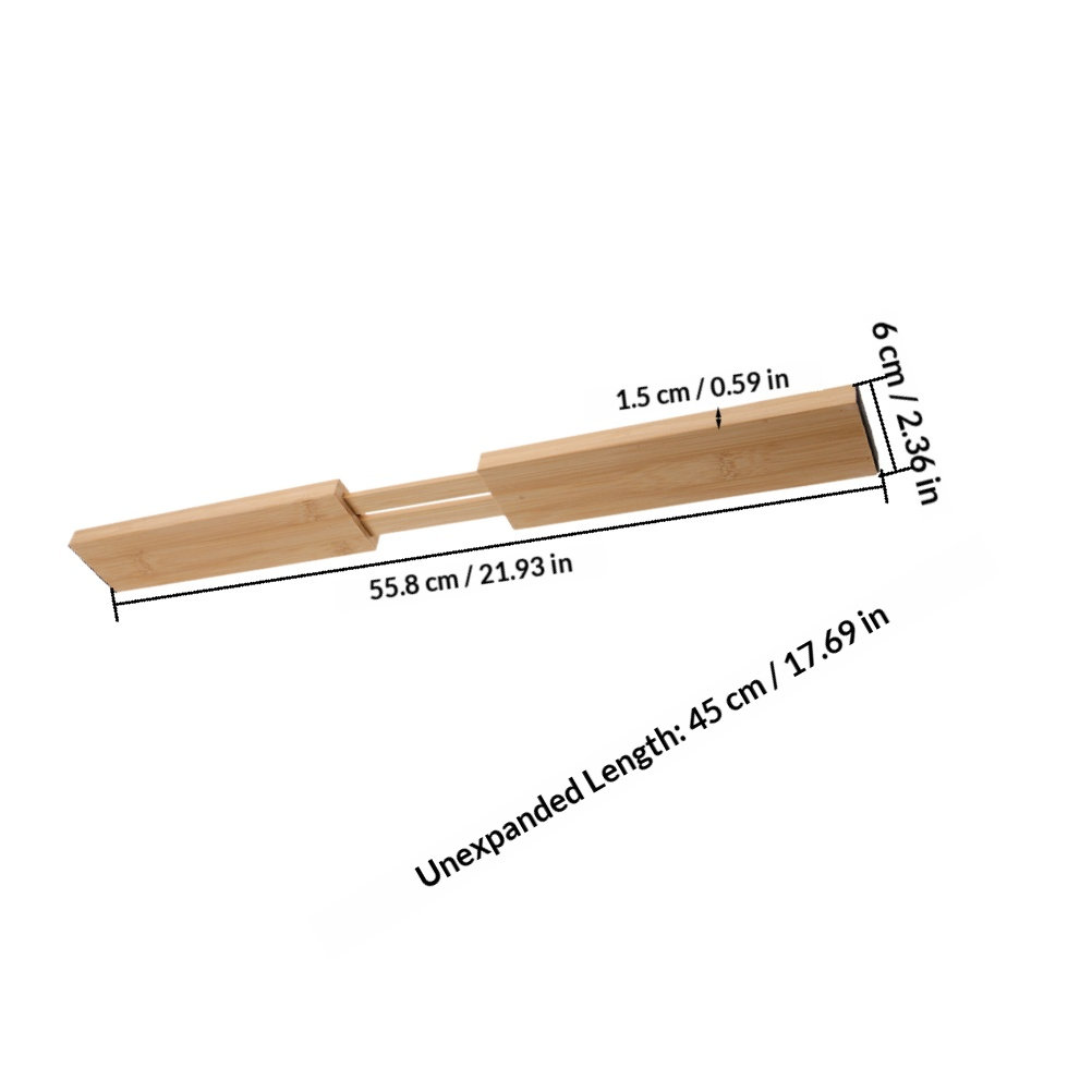 2 Peças Divisórias de Gaveta d - Drawer Organizer Bamboo avaliação e preço
