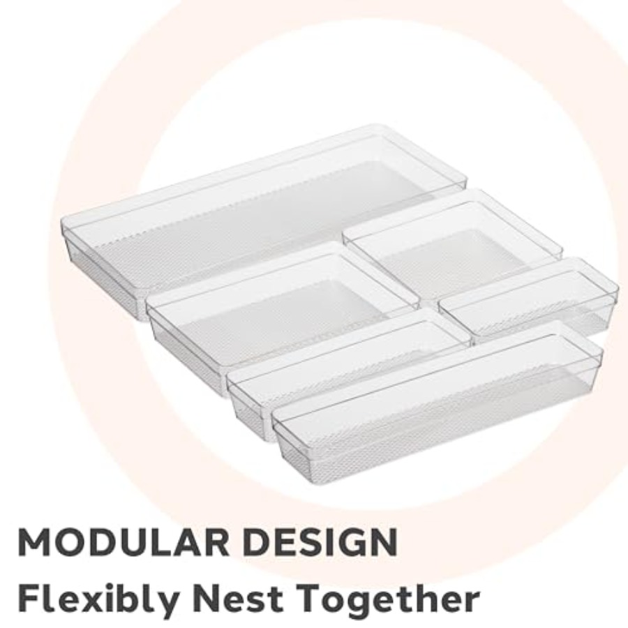 Organizador de Gavetas Transpa - Drawer Organizer Bamboo avaliação e preço