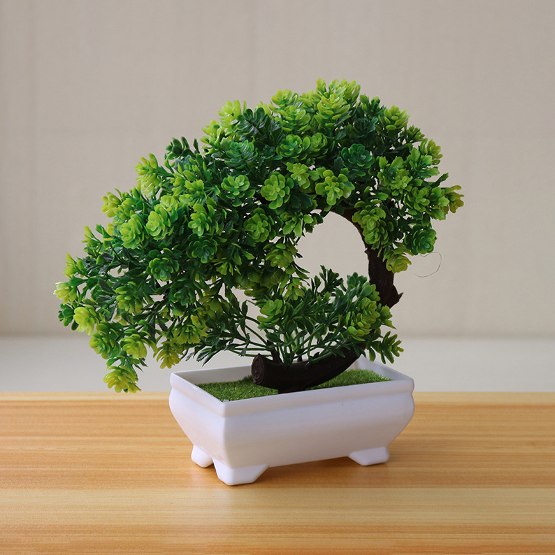 Nova Planta Artificial de Bons - Plant Pot Small Desk avaliação e preço