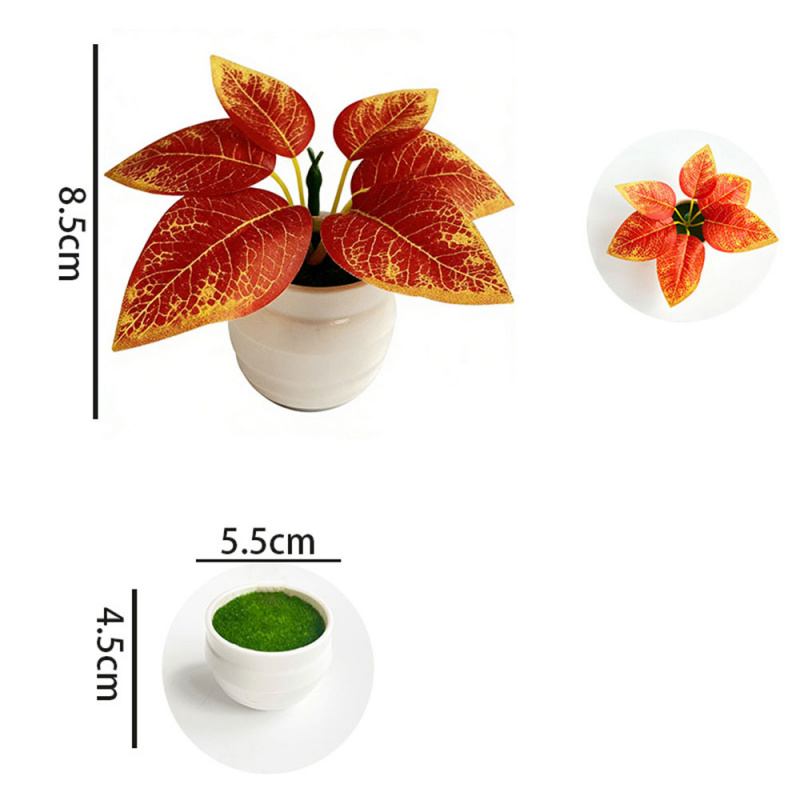 Plantas verdes artificiais em  - Plant Pot Small Desk avaliação e preço