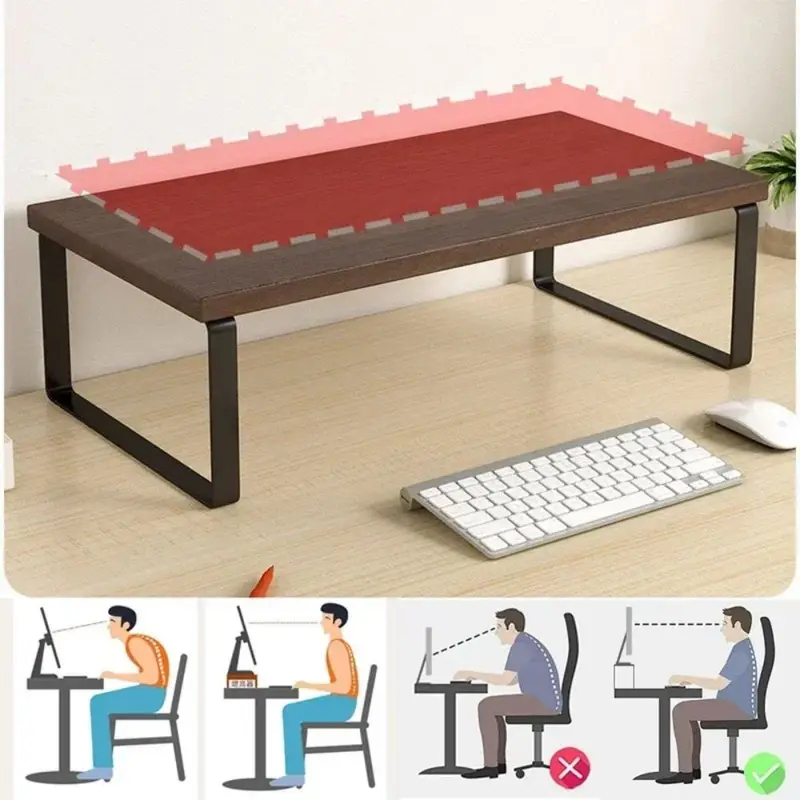 Suporte Criativo para Monitor  - Desk Setup Wood avaliação e preço