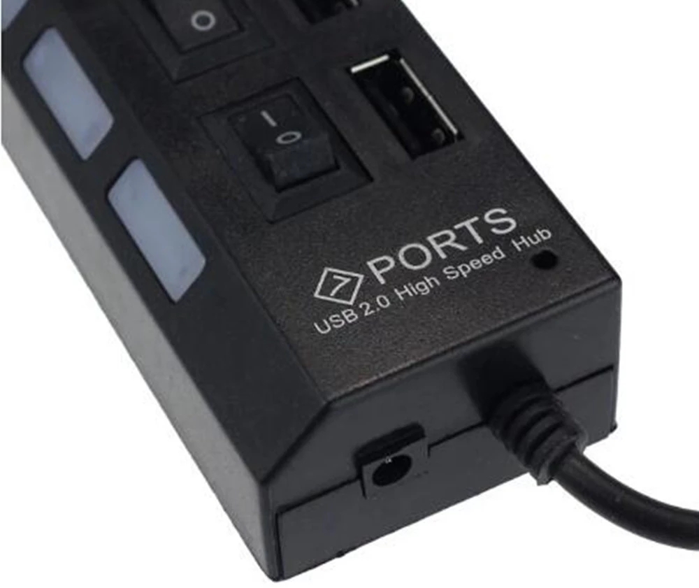 Hub USB 2.0 de 7 Portas para P - Desk Setup Mac avaliação e preço