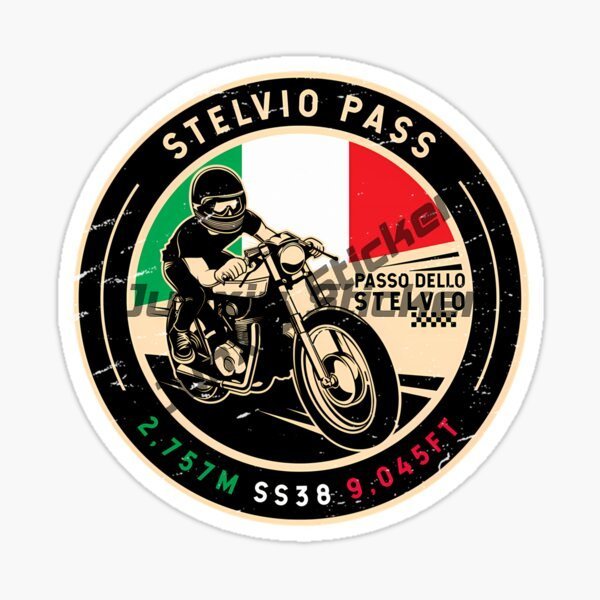 STELVIO PASS ITALIA Adesivos d - Desk Setup Room avaliação e preço
