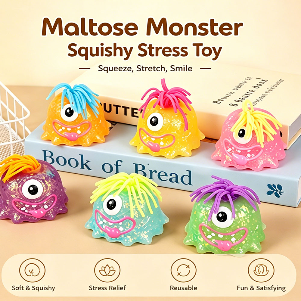 Kawaii Maltose Monster Squishy - Desk Setup Room avaliação e preço