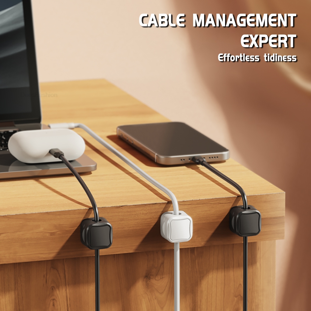 1/6/12 peças Clipe Magnético p - Desk Setup Cable Management avaliação e preço