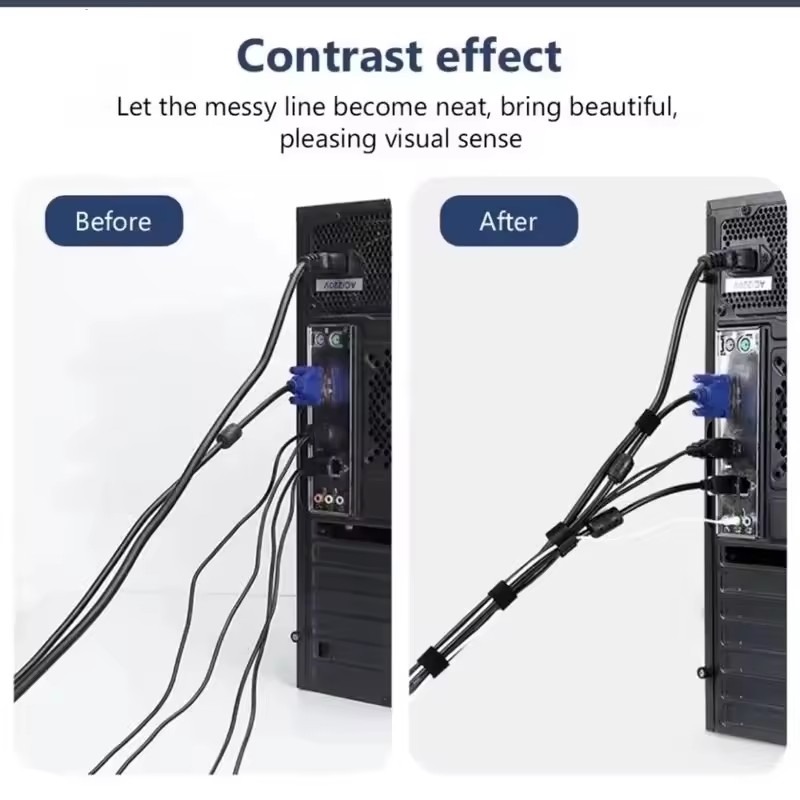 Organizador de Cabos com Fecho - Desk Setup Cable Management avaliação e preço