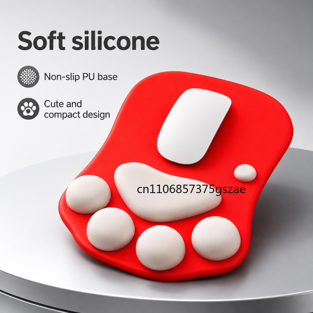 Mouse Pad 3D em Forma de Pata  - Desk Setup Mac avaliação e preço