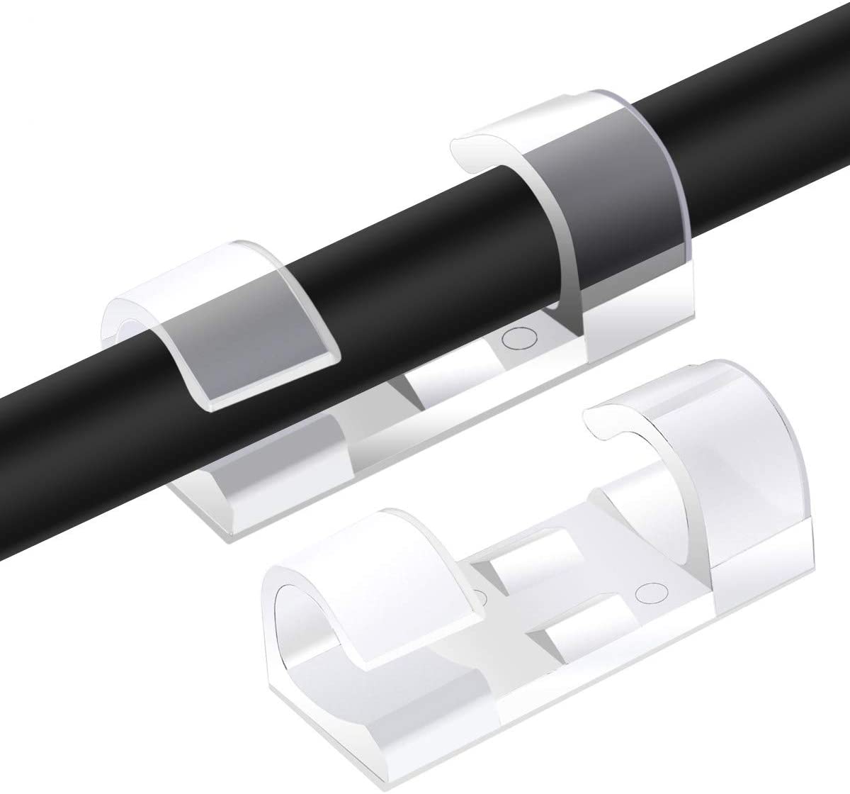40 pçs clipes organizadores de - Desk Setup Cable Management avaliação e preço