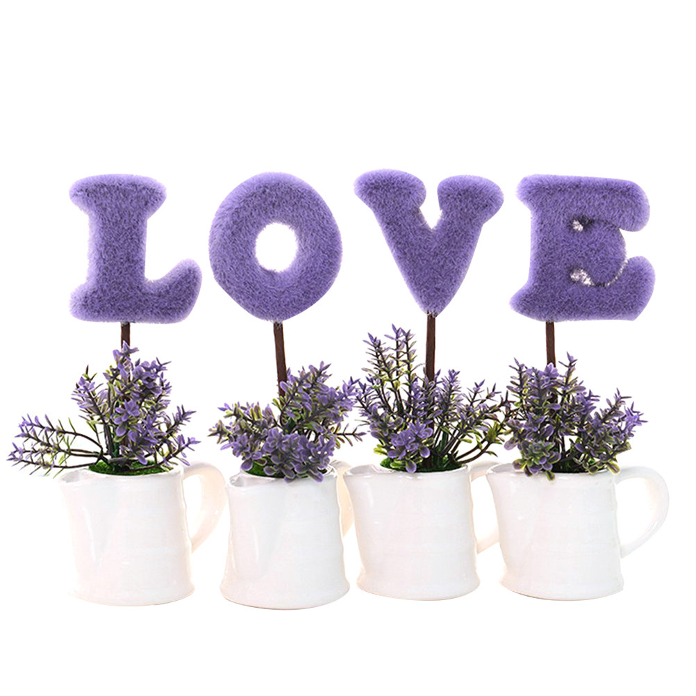 Conjunto de Plantas Artificiai - Plant Pot Small Desk avaliação e preço