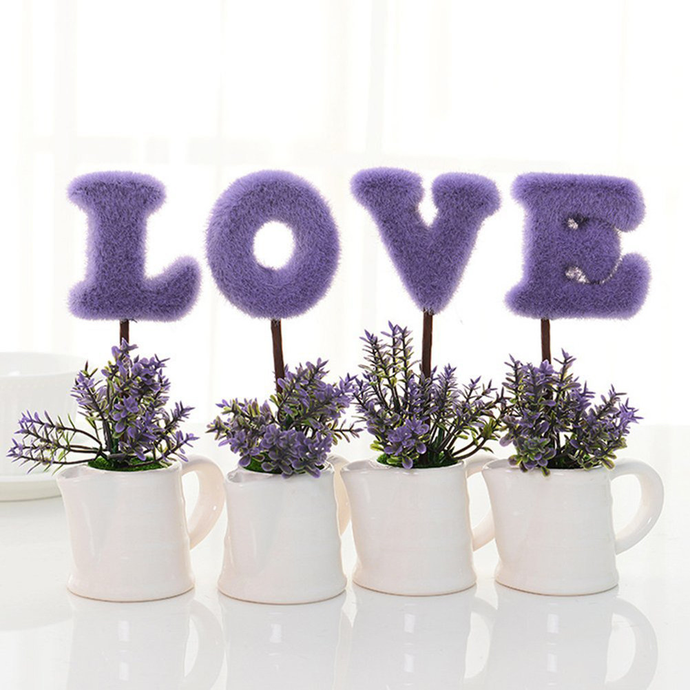 Conjunto de Plantas Artificiai - Plant Pot Small Desk avaliação e preço