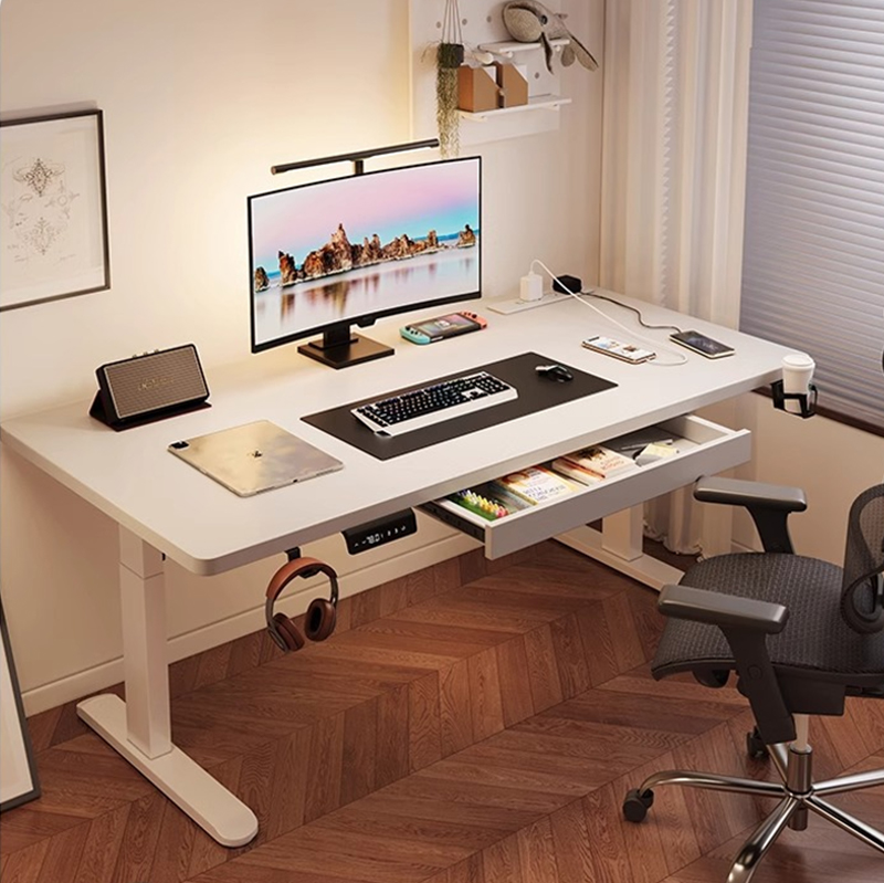 Mesa Elétrica Moderna com Dois - Desk Setup Home Office avaliação e preço
