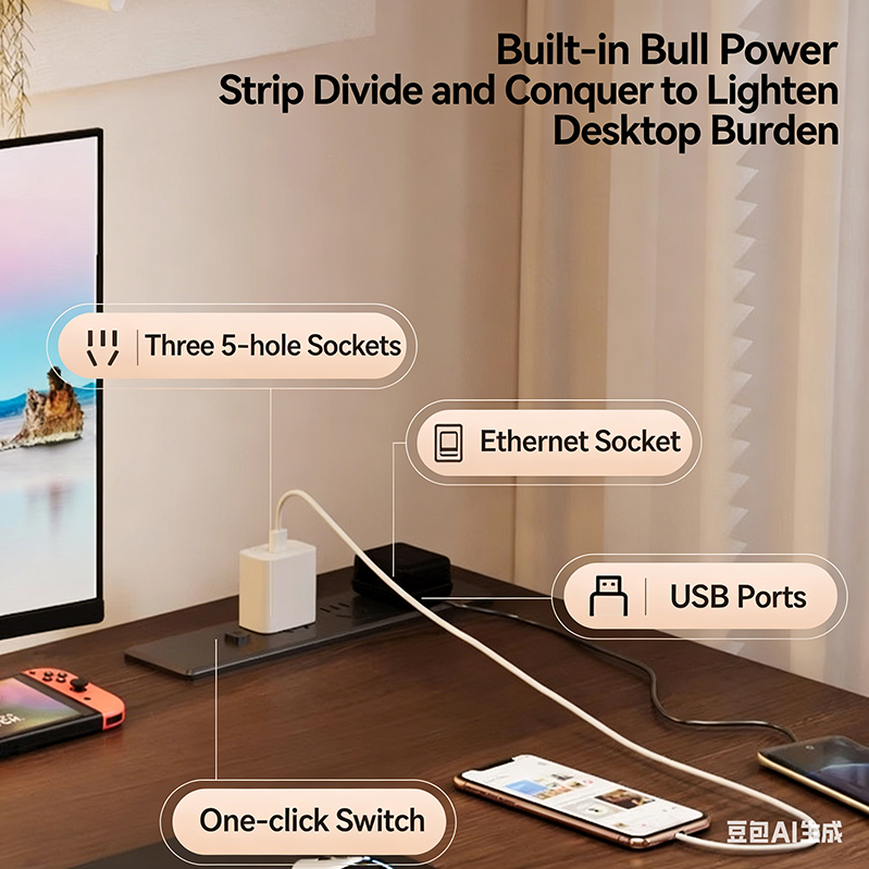 Mesa Elétrica Moderna com Dois - Desk Setup Home Office avaliação e preço
