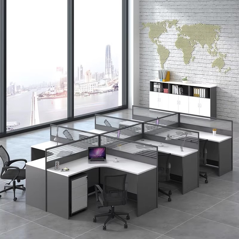 Mesa de Escritório Branca para - L Shaped Desk Setup avaliação e preço
