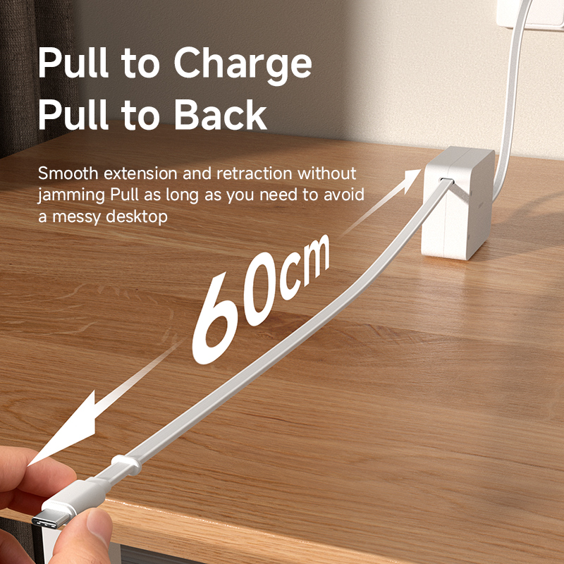 Cabo USB C Retrátil Hagibis 10 - Desk Setup Mac avaliação e preço