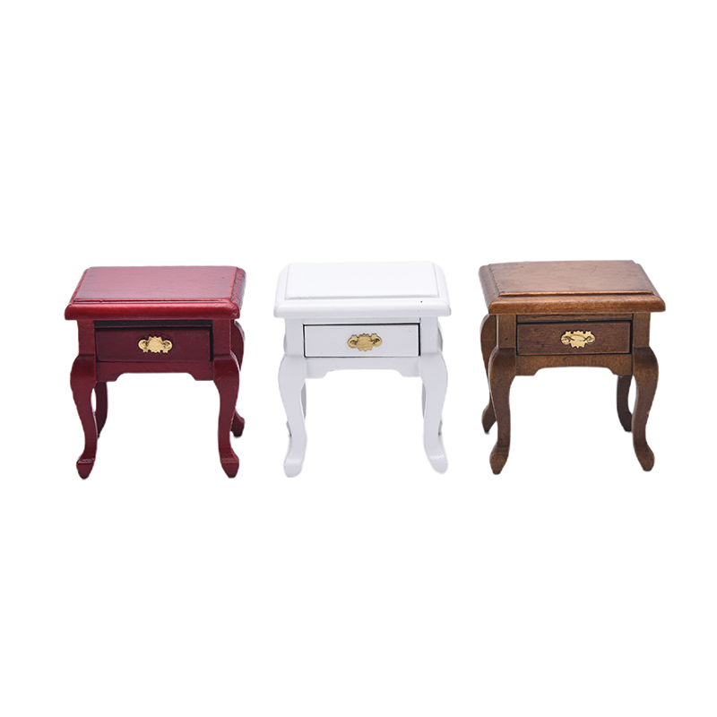 Móveis em miniatura para casa  - Desk Setup Wood avaliação e preço