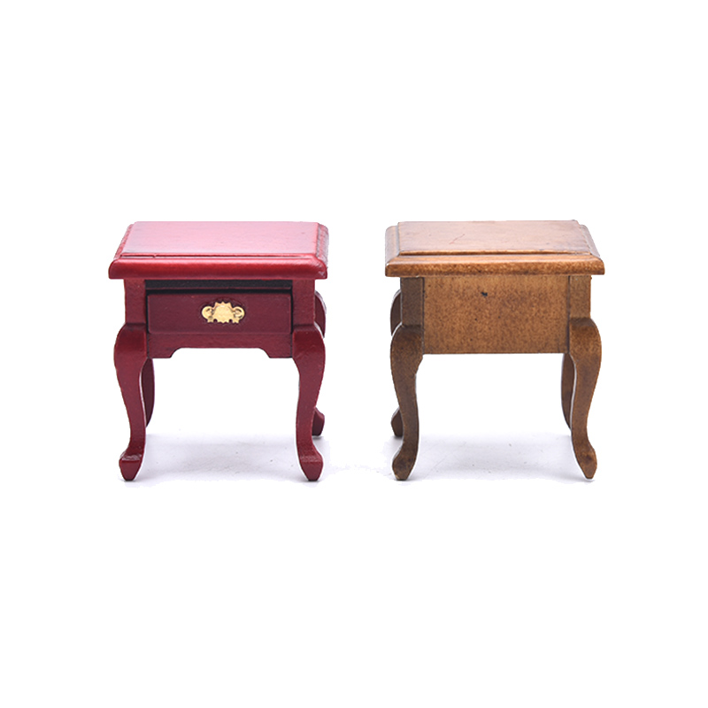 Móveis em miniatura para casa  - Desk Setup Wood avaliação e preço