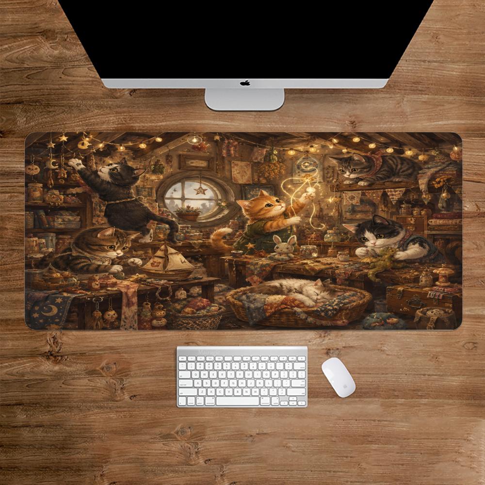 Tapete de rato antiderrapante  - Desk Setup Bedroom avaliação e preço