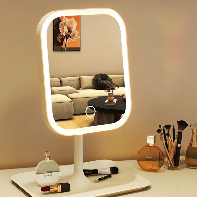 Novo Espelho de Maquiagem LED  - Desk Setup Lighting avaliação e preço