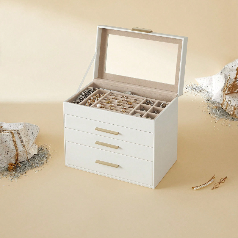 Organizador de Joias de 4 Cama - Drawer Organizer Bamboo avaliação e preço