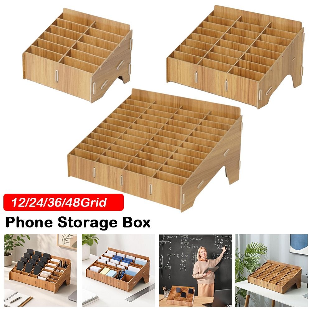 Caixa de Armazenamento para Te - Desk Setup Wood avaliação e preço