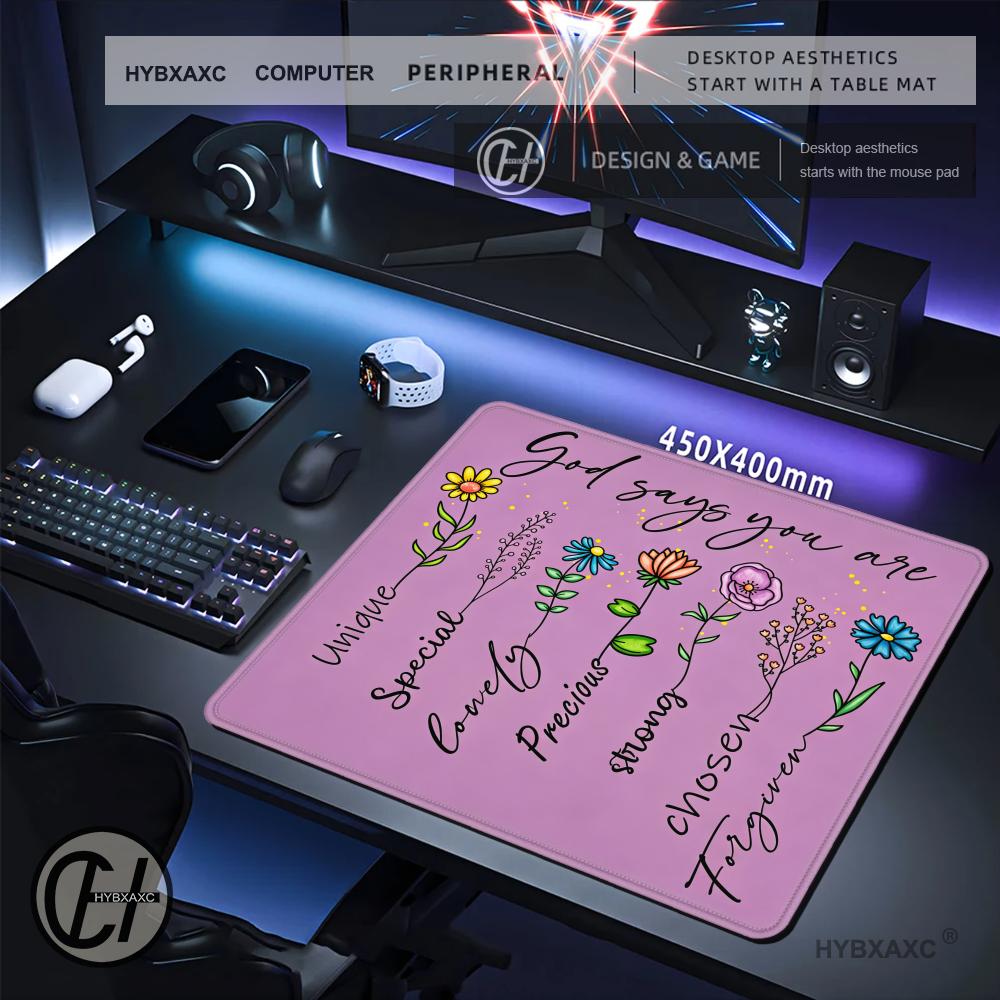 Mouse Pad Pequeno HYBXAXC com  - Desk Setup Quotes avaliação e preço