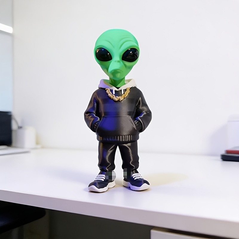 1 Peça de Figura Alienígena Ve - Desk Setup Home Office avaliação e preço